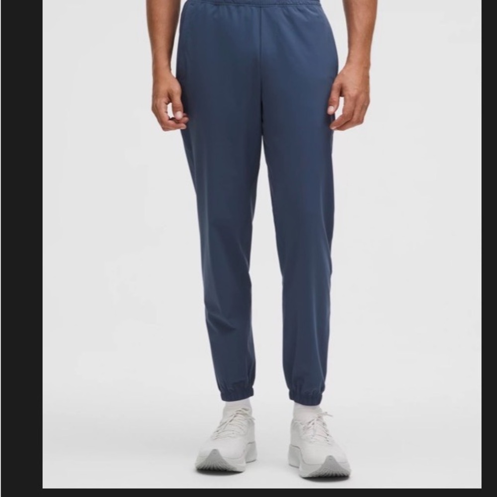 lululemon athletica Men's Pace Breaker Blue Twill Joggers